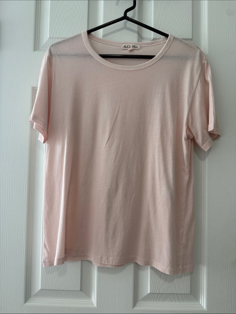 ALEX MILL EUC PINK TEE SHIRT SIZE LARGE